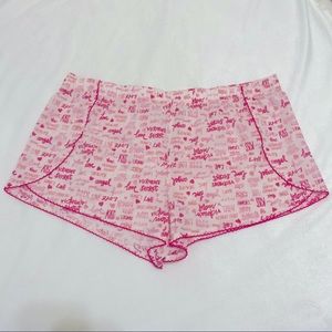 **SOLD**Victoria’s Secret Valentines Pajama Shorts